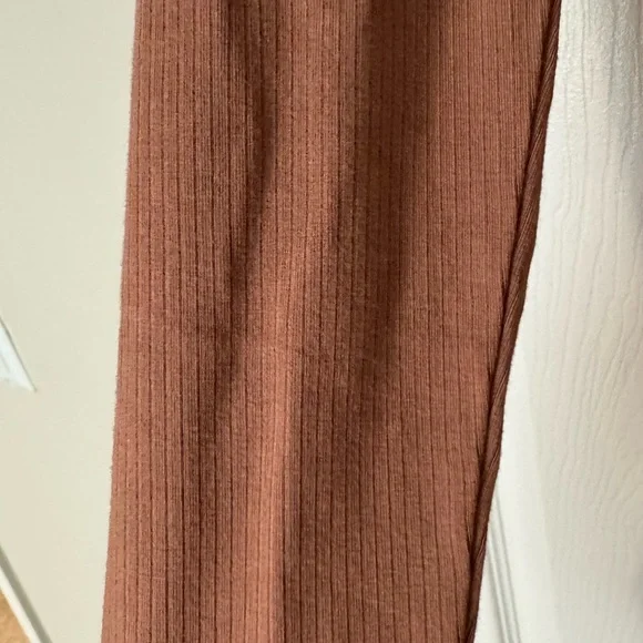 Abercrombie Ruched Long Sleeve Button Front Mini Dress size L - Picture 5 of 6